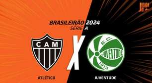 Atlético-MG x Juventude: onde assistir, escalações e arbitragem