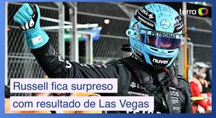 F1: Russell surpreso e Leclerc irritado em Las Vegas