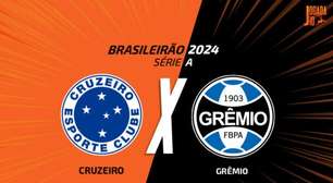 Cruzeiro x Grêmio: onde assistir, escalações e arbitragem