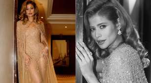 Isadora Cruz rouba a cena no Emmy Internacional com look glamouroso e ganha destaque