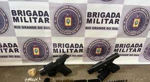 Brigada Militar detém menor e prende suspeito em operação no Bairro Camaquã