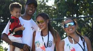 Bruno Henrique vive dia de torcedor e vibra com título da esposa no Beach Tennis