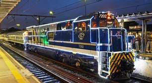 Trem iluminado com decoração de Natal passará por Mogi das Cruzes e outras cidades do Alto Tietê