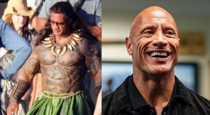 Dwayne Johnson fala sobre uso de traje especial para viver Maui em live-action de Moana