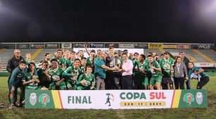 Chapecoense supera Athletico e é campeã da Copa Sul Sub-17