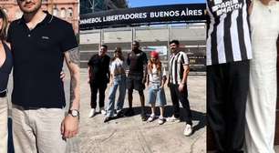 Atlético-MG x Botafogo: famosos viajam a Buenos Aires para assistirem a final da Copa Libertadores da América 2024