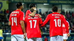 Di María marca, Benfica vence Arouca e alcança sétimo triunfo consecutivo no Português