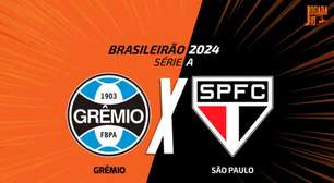 Grêmio x São Paulo, AO VIVO, com a Voz do Esporte, às 14h30