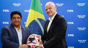 Ednaldo Rodrigues se reúne com presidente da Fifa em Miami