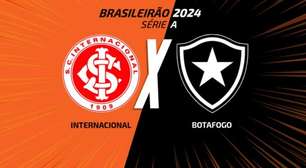 Internacional x Botafogo: onde assistir, escalações e arbitragem