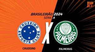 Cruzeiro x Palmeiras, AO VIVO, com a Voz do Esporte, às 20h