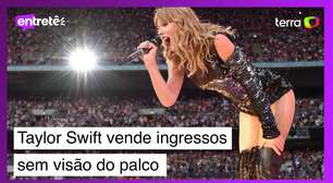 Taylor Swift vende ingressos para shows sem visão do palco