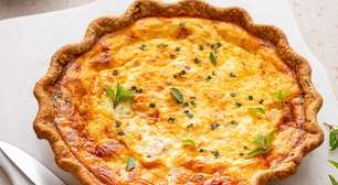 Quiche de bacalhau e palmito: inove no cardápio de fim de ano