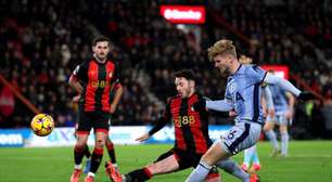 Premier League: Bournemouth vence Tottenham e ultrapassa adversário