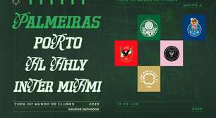 Mundial de Clubes 2025: Palmeiras conhece seus adversários e se prepara em busca do Bi-Campeonato