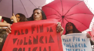 Manifestação pede saída do secretário de Segurança Pública de SP