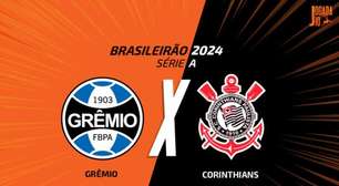 Grêmio x Corinthians: onde assistir, escalações e arbitragem