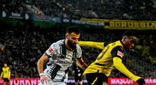 Em segundo tempo equilibrado, Dortmund e Gladbach ficam no empate