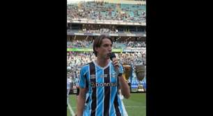 Geromel em seu adeus no futebol pelo Grêmio: 'Ganharam um torcedor'