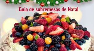 Guia de Sobremesas: 10 receitas para adoçar o seu Natal