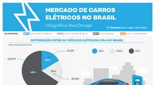 Economia com uso de carro elétrico pode chegar a R$ 9.800 por ano