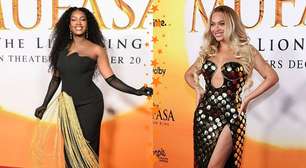 Amizade pop! Iza e Beyoncé conversam na pré-estreia de "Mufasa"; veja vídeo