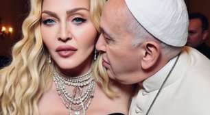 Madonna provoca Igreja Católica com fotos do Papa Francisco geradas por IA