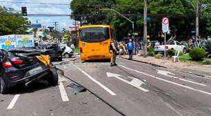 Motorista morre após ônibus fazer strikesite de apostas esportivas com bonus10 veículossite de apostas esportivas com bonusCuritiba; vídeo mostra estrago