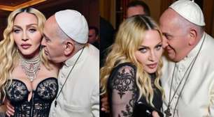 Afrontosa! Excomungada três vezes, Madonna volta a provocar Igreja Católica com fotos de IA ao lado do Papa Francisco