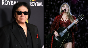 A entusiasmada opinião de Gene Simmons sobre Taylor Swift