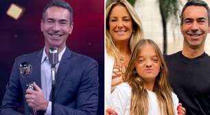 Cesar Tralli chama Rafa Justus de filha no 'Melhores do Ano': 'Me dá propósito'