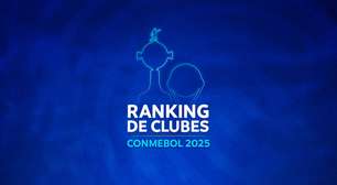 Ranking Conmebol 2025: confira as posições dos clubes brasileiros