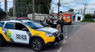 Jovem traficante pede socorro em escola de Curitiba após ser esfaqueado por 'cobradores de dívida'