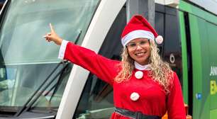 Natal no Terminal Gentileza reúne cantata, Papai Noel e ação solidária