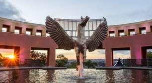 Pegasus, maior escultura em bronze de Curitiba, é inaugurada no Parque Tanguá