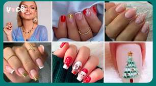 Nail art de Natal tem Papai Noel, árvore, rena: veja 6 ideias