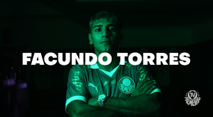 Palmeiras anuncia contratação do atacante Facundo Torres