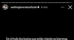 Wellington Rato nega acerto com o Vitória