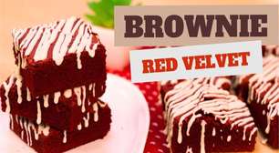 Brownie Red Velvet: Uma Sobremesa Elegante e Irresistível