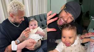 Neymar compartilha o primeiro encontro das filhas Mavie e Helena