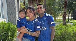 Dudu e família festejam o Natal com a camisa do Cruzeiro