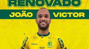 Mirassol renova contrato com zagueiro João Victor