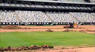 Atlético-MG inicia troca para gramado sintético na Arena MRV