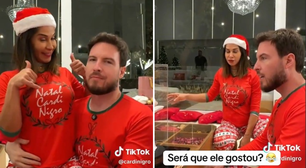 Maíra Cardi dá presente de Natal inusitado para Thiago Nigro: 'É difícil, o último foi um Rolex'