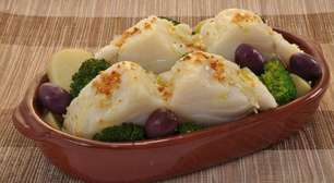 Bacalhau de forno: receita para garantir sorte na virada do ano