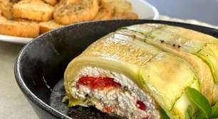 Terrine de abobrinha com ricota: leve e sofisticada