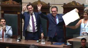 'Primeiramente, é tetra!', diz Eduardo Paes em posse para o 4º mandato no Rio de Janeiro
