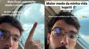 Outro avião? Cantor Luan Pereira revela momento de pavor em voo: 'Achei que ia cair'