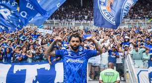 Gabigol exalta torcida pela recepção, elogia Pedrinho e completa dizendo que Cruzeiro é o Maior de Minas