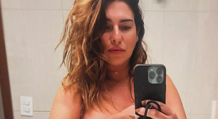 Fernanda Paes Leme confessa estar insegura com o corpo após nascimento da filha